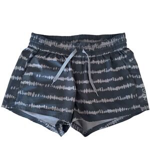 FLYLOW Hudson Running Shorts Tie Dye Sz S Elastic Drawstring UPF50‎ Chafe-Free
